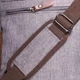 Мужская сумка-мессенджер через плечо Vintage 21263 из текстиля 15х32х8 см Серый - изображение 10