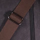 Горизонтальная мужская сумка с клапаном на магнит Vintage 21247 из текстиля 17х24х13 см Черный - изображение 10
