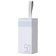 Повербанк 50000 mAh с фонариком RPP-321 Power bank быстрая портативная зарядка для телефона УМБ - изображение 3