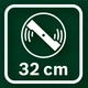 Газонокосилка сетевая Bosch Rotak 32 1200Вт 31 л контейнер 6.8 кг (0600885B00) - изображение 13