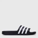 Мужские шлепанцы Adidas Adilette Aqua F35543 43.5 (9UK) 27.5 см Черные с белым (5904862491523) - изображение 1