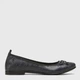 Baleriny damskie Sarah Karen RST-ELENA-01 38 24.9 cm Granatowe (5904862708072) - obraz 1