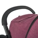 Коляска прогулянкова El Camino Favorit M 3409N Maroon навантаження 22кг фаворит бордова - зображення 5