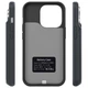 Чехол-зарядка iBattery для iPhone 14 Pro Max Slan 6000 mAh black - изображение 5