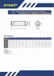 Винт М5х6 установочный (гужон) DIN913, кл.проч. 12,9 К Steelfix 50 шт (117928) - изображение 2