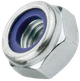 Гайка М4 самостопорная DIN985 цинк 8 К Steelfix 100 шт (116398) - изображение 1