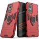 Чохол з підставкою Deexe Hybrid Case для Realme GT Neo 3 - Red - зображення 1