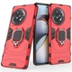 Чехол с подставкой Deexe Hybrid Case для OnePlus 11R / Ace 2 - Red - изображение 4