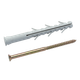 Дюбель з шурупом 10х100 APS-C з п/г нейлон М Steelfix 100 шт (042918) - зображення 1