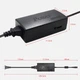 Блок живлення для ноутбуків універсальний Power Laptop Charger 120W-12/24V з набором перехідників 8 шт. для зарядного гнізда - зображення 3