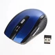 Беспроводная мышь A4Tech Mouse Wireless DPI-109 2.4G для ноутбука/компьютера, питание от батареек Синяя - изображение 4
