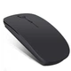 Бездротова тонка миша Mouse Wireless DPI-G132 2.4G для ноутбука та комп'ютера Чорна - зображення 6