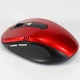 Бездротова миша A4Tech Mouse Wireless DPI-108 2.4G для ноутбука/комп'ютера, живлення від батарей Червона - зображення 4