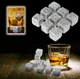 Камни для виски охлаждающие Aura Whiskey Stones MINI Набор из 9 штук 2х2 см Серый - изображение 2
