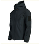 Куртка тактична SOFTSHELL BLACK S 26670 - зображення 1