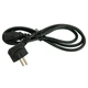 Кабель живлення для комп'ютера CEE 7/7-C13 10A/250V 1.2м шнур для блоку живлення (1009861-Black) - зображення 3