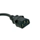 Кабель живлення для комп'ютера CEE 7/7-C13 10A/250V 1.2м шнур для блоку живлення (1009861-Black) - зображення 4