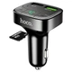 Автомобильный FM-трансмиттер модулятор Hoco E59 Promise |2USB, QC3.0, 18W/3.1A, BT5.0/MP3| Black - изображение 3