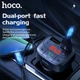 Автомобильный FM-трансмиттер модулятор Hoco E59 Promise |2USB, QC3.0, 18W/3.1A, BT5.0/MP3| Black - изображение 12