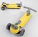 Самокат трехколесный D-0449 Best Scooter, складной алюминиевый руль, 3 колеса PU со светом - изображение 6