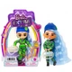 Barbie Extra Minis Doll 3 Mattel Кукла Барбі Екстра міні з синім волоссям HGP65 - зображення 4