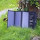 Панель сонячна складна портативна VHG SPW17 30W Foldable Solar Panel Black - зображення 5