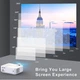 Мультимедийный домашний проектор Topvision T6 HD LED 7000 Лм HDMI USB - изображение 4