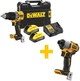 Дриль-шурупокрут акумуляторна безщіткова ударна + подарунок DeWALT DCD805H2T+DCF840NT - зображення 1