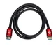 Кабель Atcom HDMI - HDMI V 2.0, (M/M), 10 м, Black/Red (24910) - зображення 2