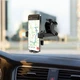 Тримач для мобільного HOCO CA83 David one-button center console car holder Black (6931474748423) - зображення 8