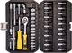 Набор насадок торцевых MASTERTOOL CrV 1/4" 4-14 мм, 46 шт (78-2047) - изображение 9