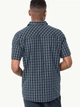 Рубашка хлопковая летняя мужская Jack Wolfskin Hot Springs Shirt M 1402333-7630 XXL Синяя (4064993656404) - изображение 2