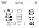 Накладки на панель (Meric) Карбон для Mitsubishi Pajero Wagon III 1999-2006 рр - зображення 1
