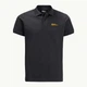 Поло длинное мужское Jack Wolfskin Essential Polo M 1809301-6000 L Черное (4064993708233) - изображение 3