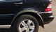 Накладки на арки (4 шт, чорний метал) для Mercedes ML W163 1997-2005 рр - зображення 1