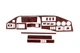 (Tdi, 1995-2000) Накладки на торпедо (MERIC) Титан для Mercedes Sprinter W901/902/903/904/905 - изображение 1
