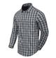 Сорочка (Приховане носіння) Covert Concealed Carry Shirt Helikon-Tex Foggy Grey Plaid XL Тактична чоловіча - зображення 1