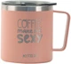 Термокухоль Kite Coffee Make Me Sexy 400 мл Рожевий (K22-379-03-2) - зображення 1