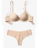 Комплект формованная чашка + стринги Victoria's Secret 337-685 75D-М Бежевый - изображение 1