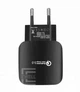 Сетевое зарядное устройство Qualcomm Quick Charge 3.0, black (EW441) - изображение 1