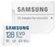 Карта памяти Samsung Evo Plus microSDXC 128GB UHS-I U3 V30 A2 + SD адаптер (MB-MC128KA/EU) - изображение 1