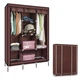 Тканевый шкаф для одежды и обуви Storage Wardrobe Original Складной каркасный шкаф из ткани для вещей - изображение 3