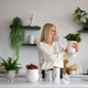 Ємність для зберігання МВМ MY HOME 450 мл Біла (KP-15 S WHITE/WOOD) - изображение 7