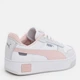 Женские кеды кожаные низкие Puma Carina Street 38939005 40.5 (7UK) 26 см Puma White-Rose Dust-Feather Gray (4065452638573) - изображение 4