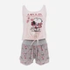 Пижама (майка + шорты) женская хлопковая Disney Snoopy WE3611 L Розовая (3609086546210) - изображение 8