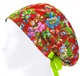 Медицинская шапочка женская HeadwearUniverse универсальная принт Пионы - изображение 3