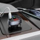Автомобильный FM-трансмиттер модулятор Hoco E51 (PD 18W, Type-C, 2USB, Bluetooth 5.0, быстрая зарядка) - Черный - изображение 8