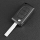 Викидний корпус ключа на 3 кнопки Citroen C2, C4, C5, C6, C8, Berlingo (CE0523 без місця під акумулятор, лезо HU83, кнопка багажника) - зображення 9