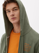 Bluza męska rozpinana streetwear z kapturem S.Oliver 2129501-78D1 M Oliwkowa (4099972656946) - obraz 4