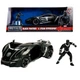 Модель машинки коллекционной Marvel Мстители Lykan Hypersport с фигуркой Черной пантеры - изображение 1